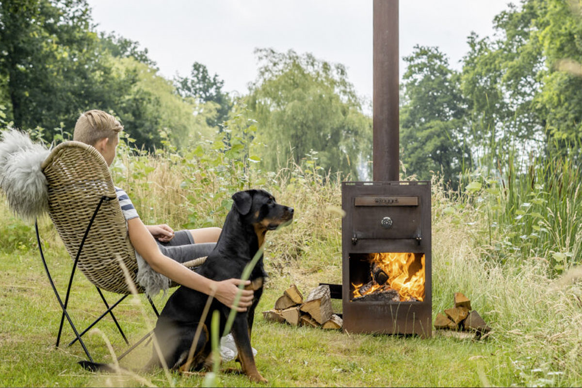 Houtkachel buiten met pijp: warmte, sfeer en maatwerk in je tuin