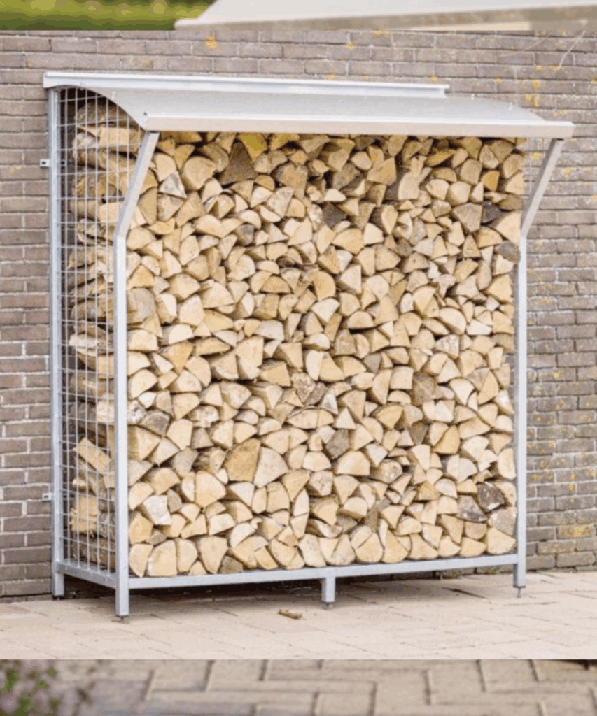 Houtopslag buiten HH10 – verzinkt, groot model