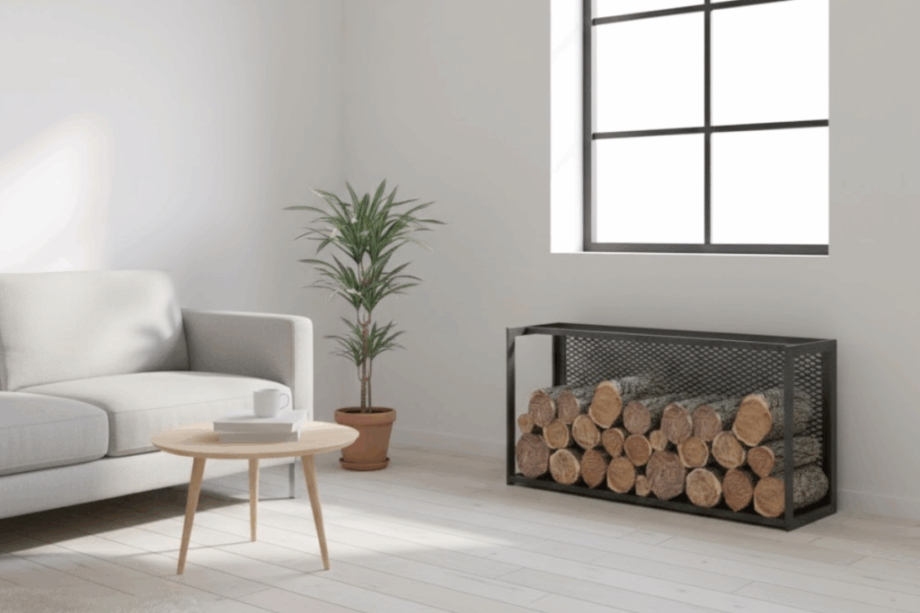 Haardhoutrek van staal