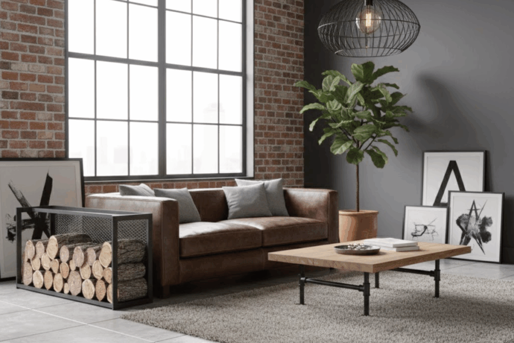 haardhoutrek voor binnen