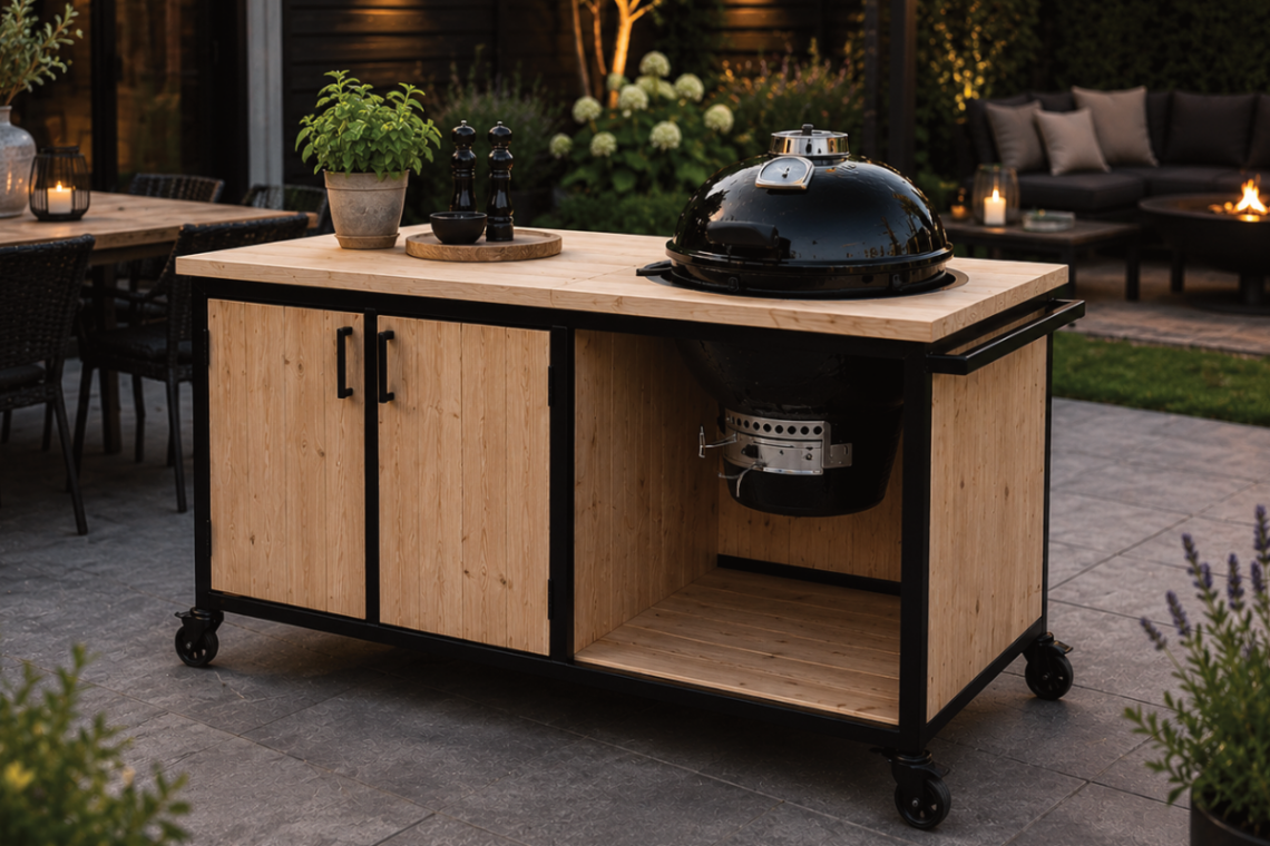 Barbecue tafel zelf maken