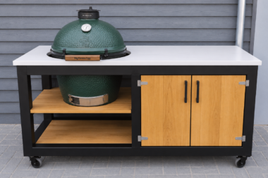 Tafel met ingebouwde BBQ